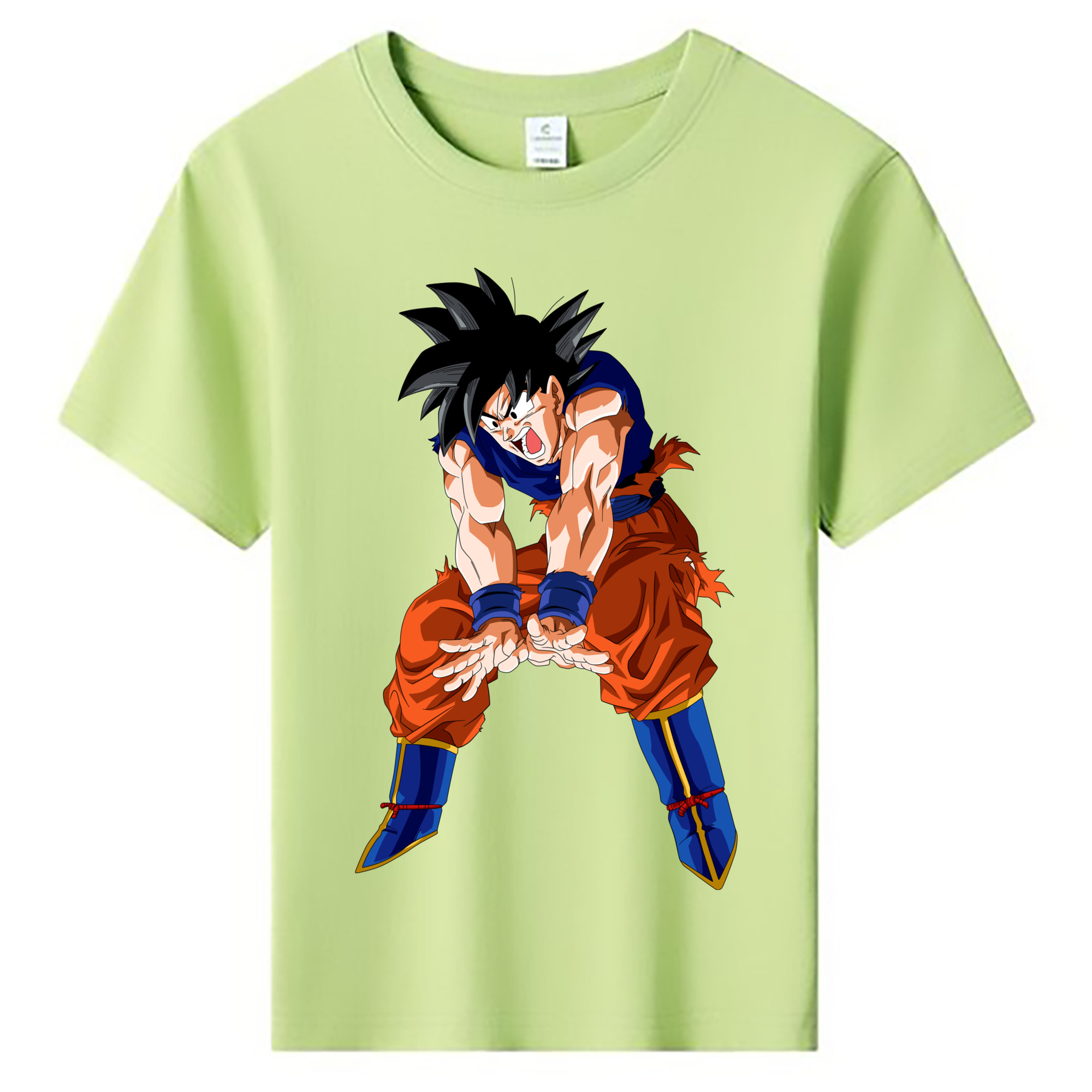 （画像用） ドラゴンボール 孫悟空（そん ごくう）Son Goku カカロット DRAGON BALL Kakarotto 綿100％キッズTシャツ（フロントプリント）